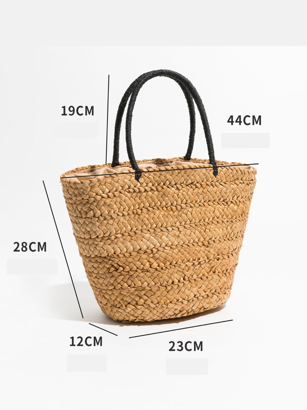 Wicker tote