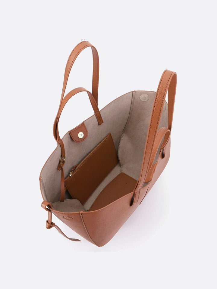 Bolso tote grande de piel