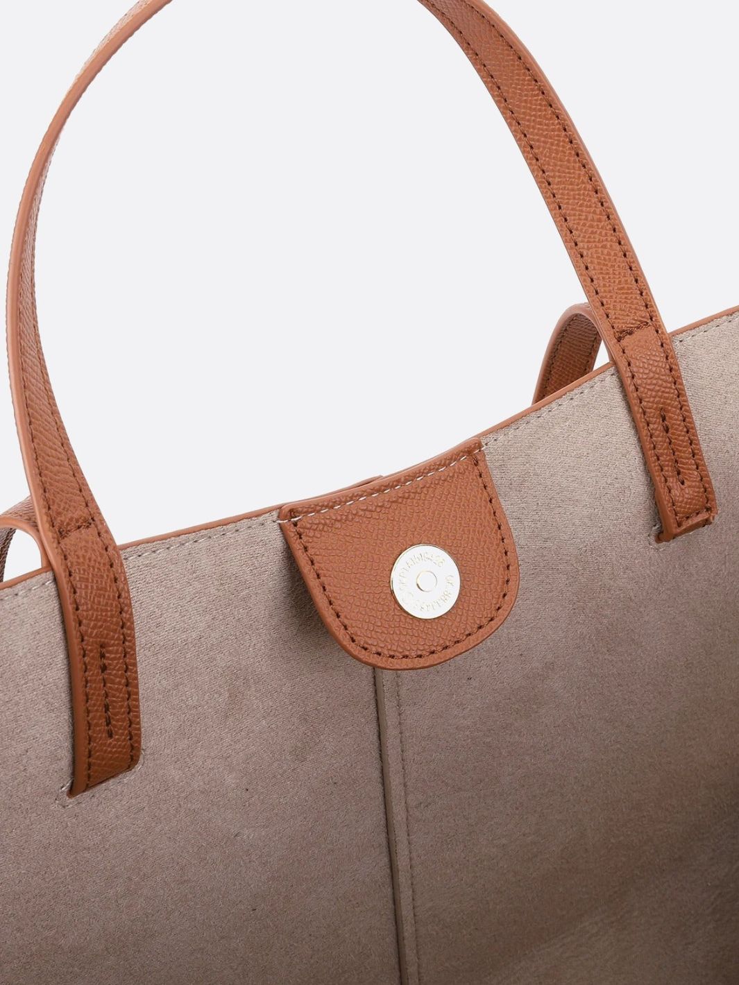 Bolso tote grande de piel