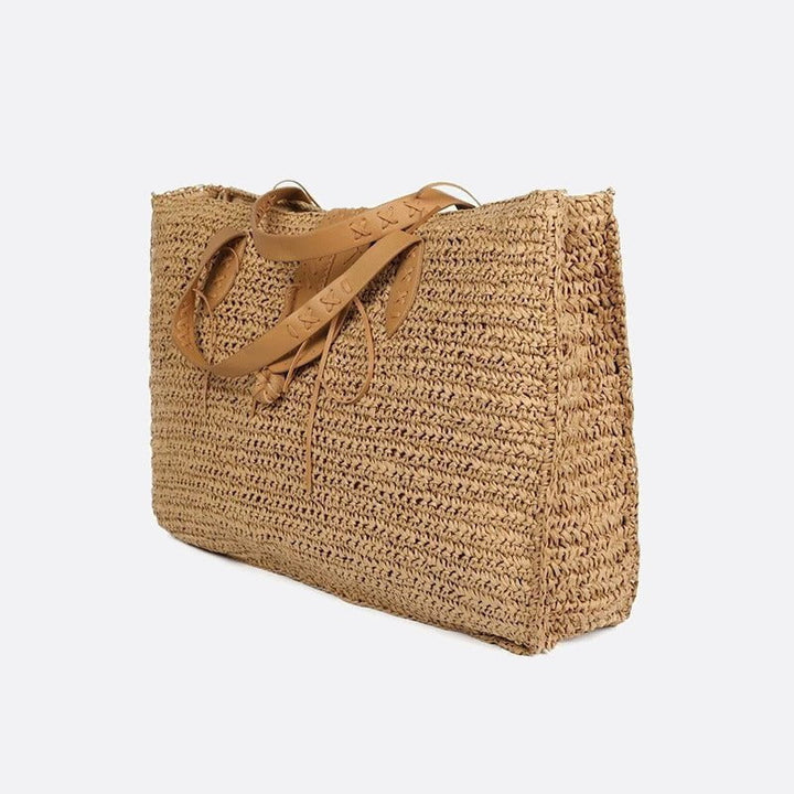 grand sac cabas paille