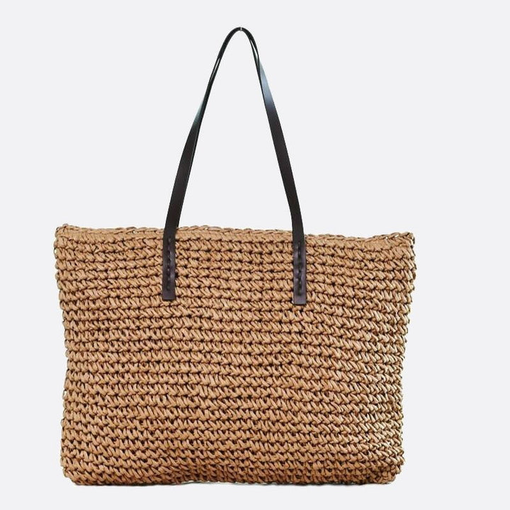 grand sac cabas paille