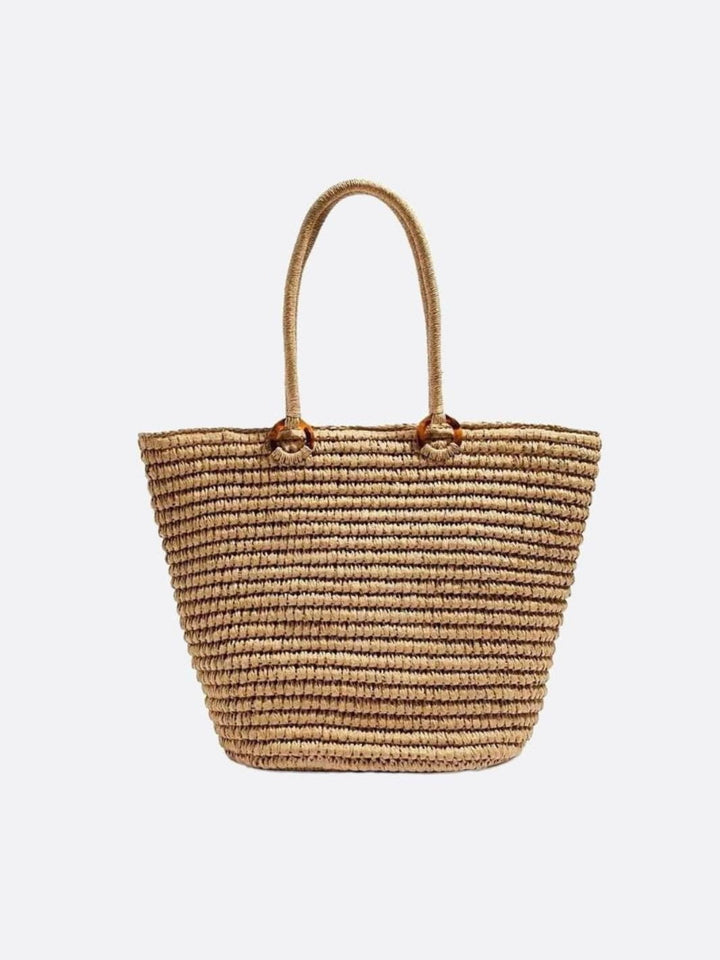 Panier cabas paille