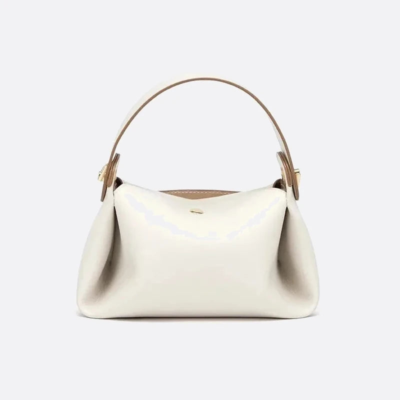 petit sac à main cuir blanc