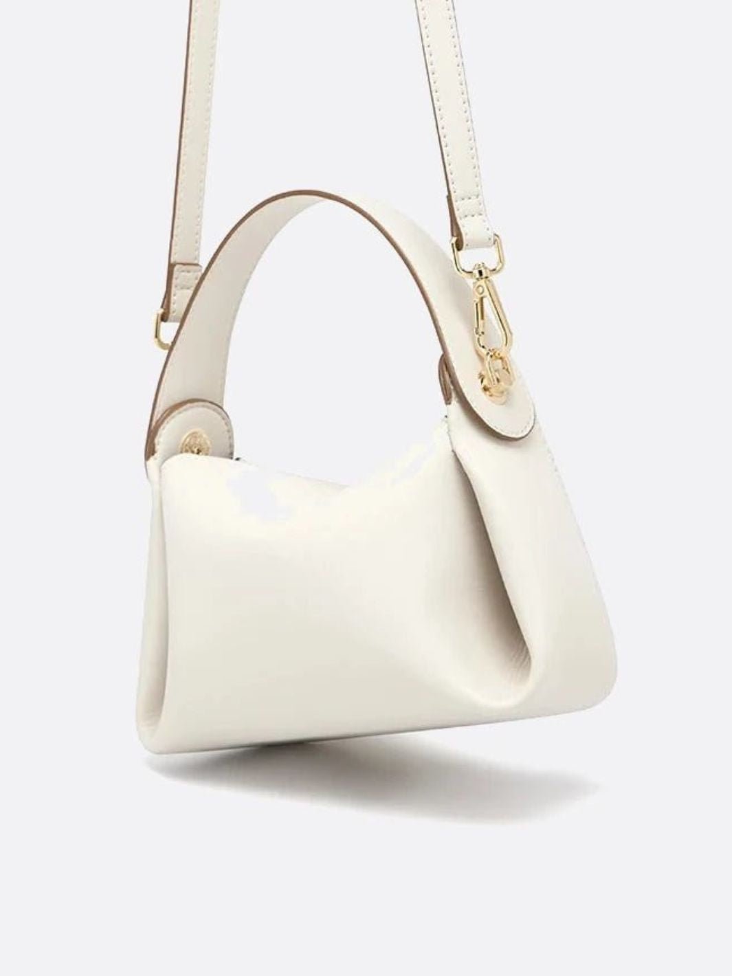 sac en cuir blanc femme