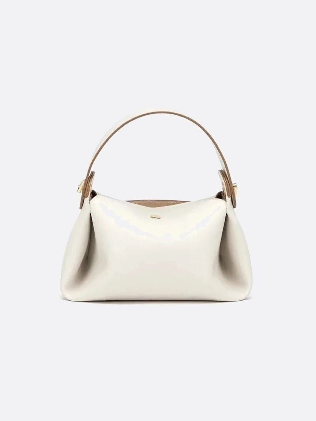 Petit sac à main cuir blanc