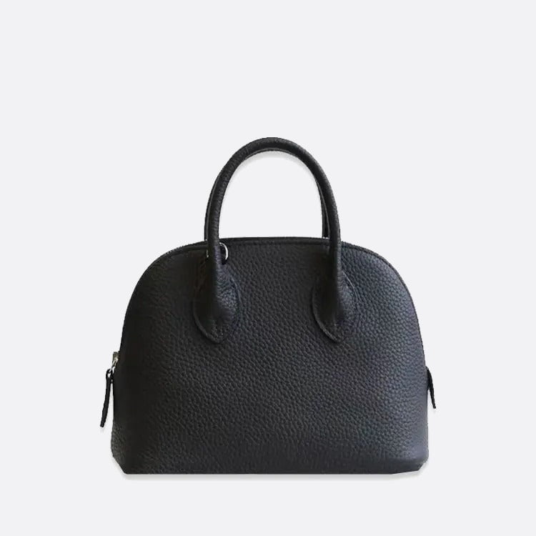 petit sac à main cuir bandoulière noir