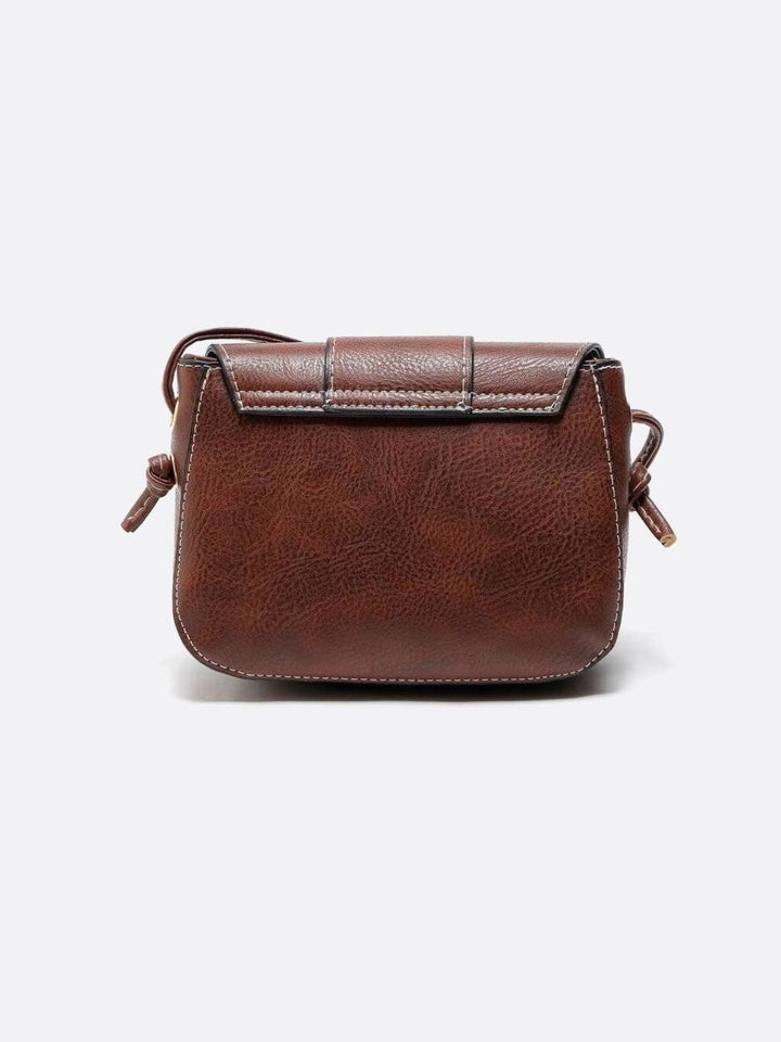 Small leather shoulder bag