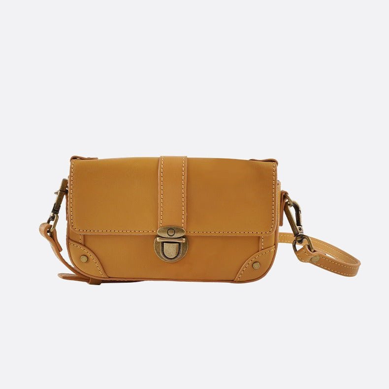 petit sac bandoulière cuir camel