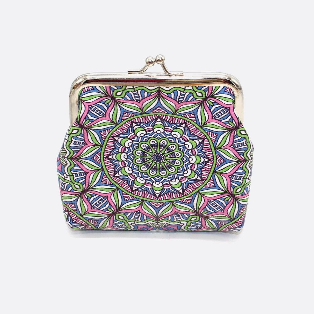 Porte-Monnaie Vintage avec Mandala violet