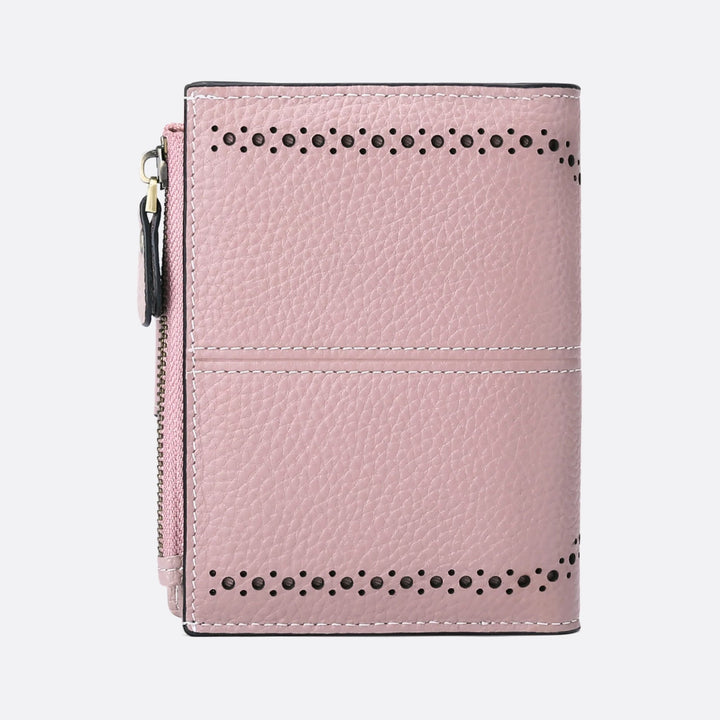 Pink Leather Wallet 