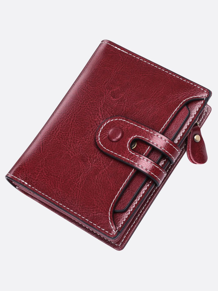 portefeuille cuir bordeaux