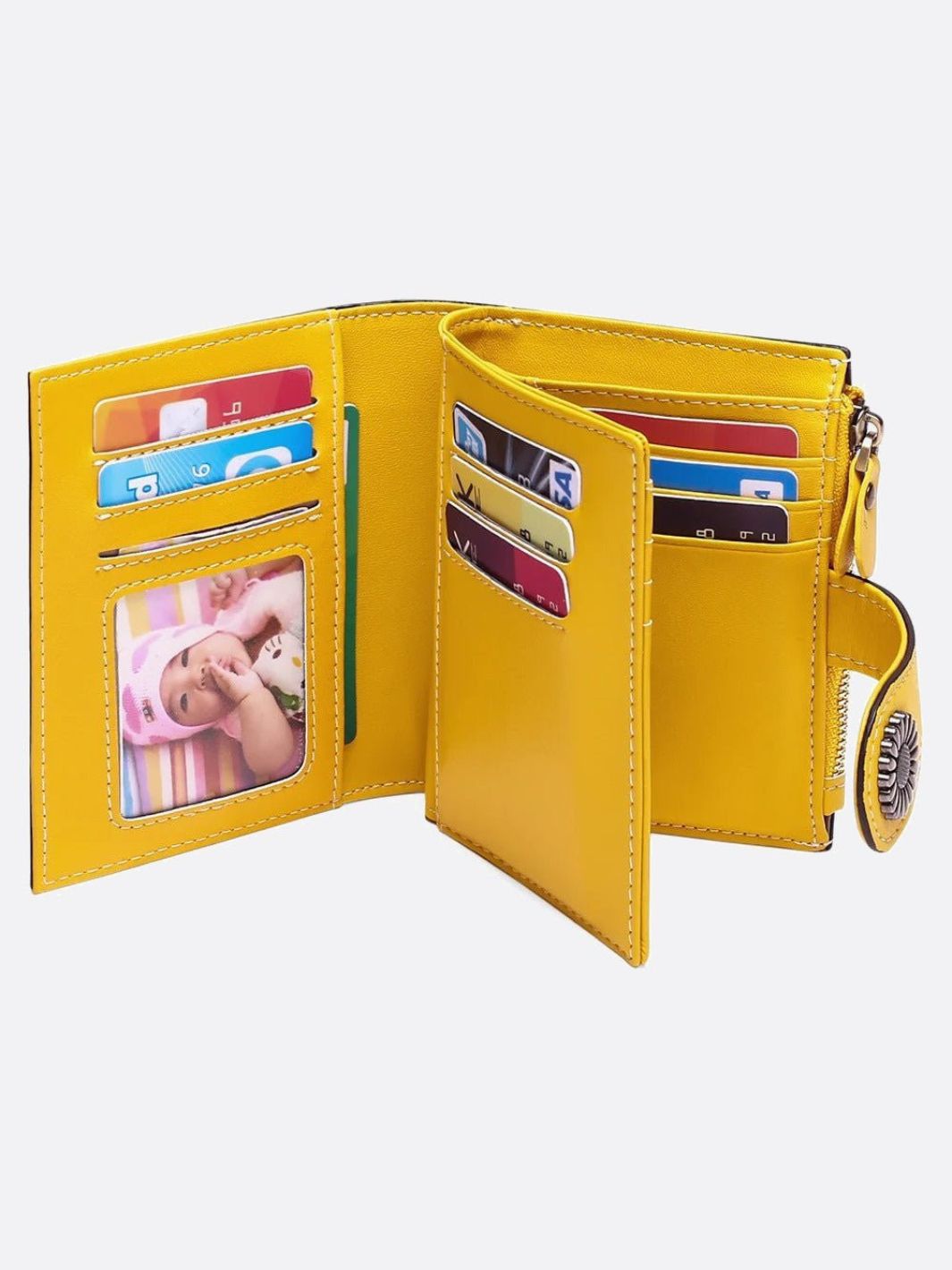 Mustard yellow wallet