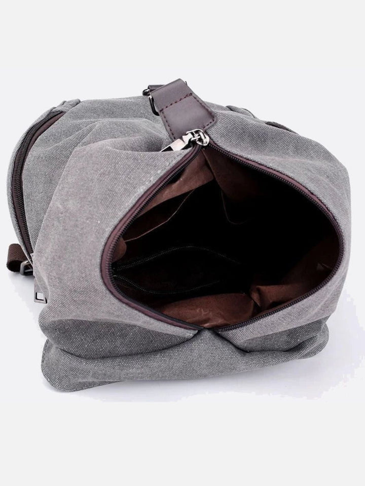 Canvas backpack