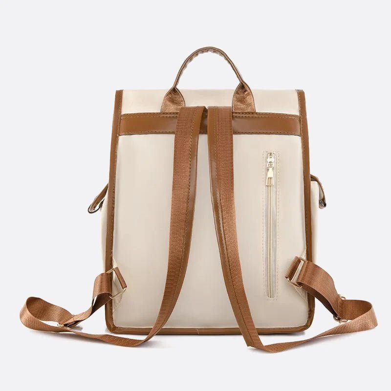 Canvas and Leather Backpack