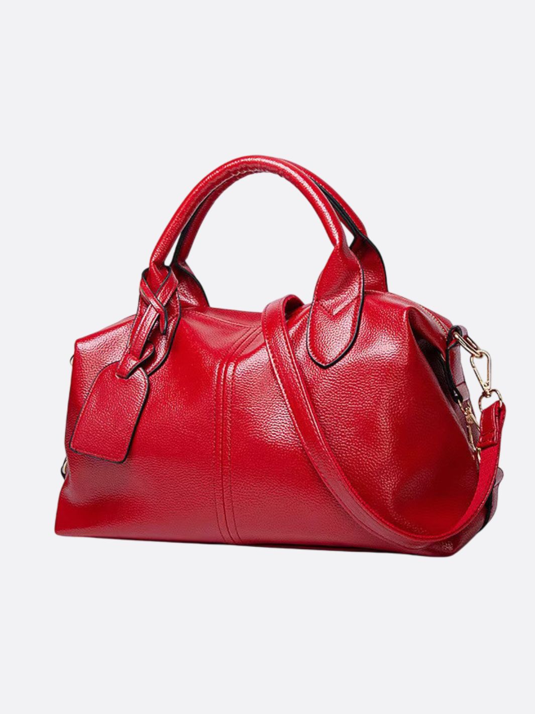 sac à main bandoulière rouge cuir