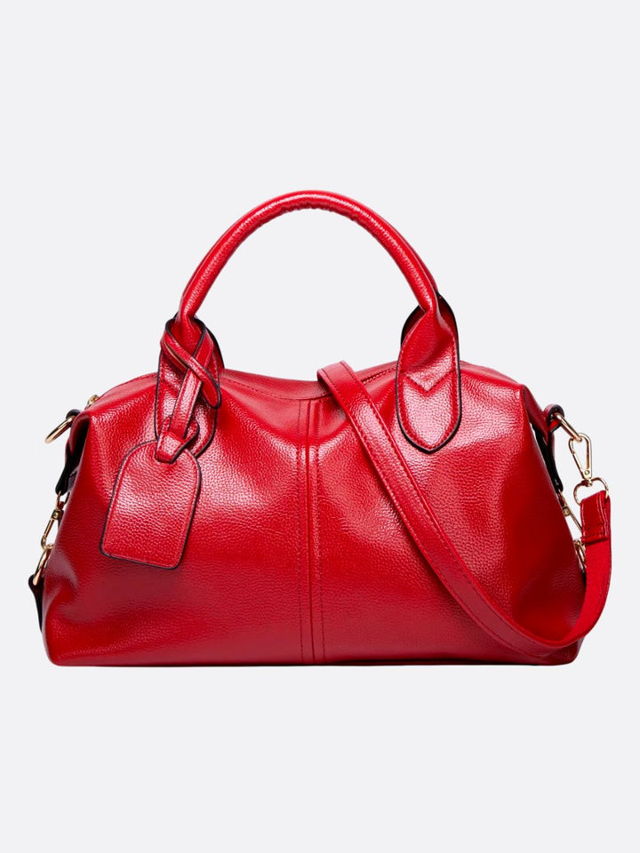 sac à main cuir rouge