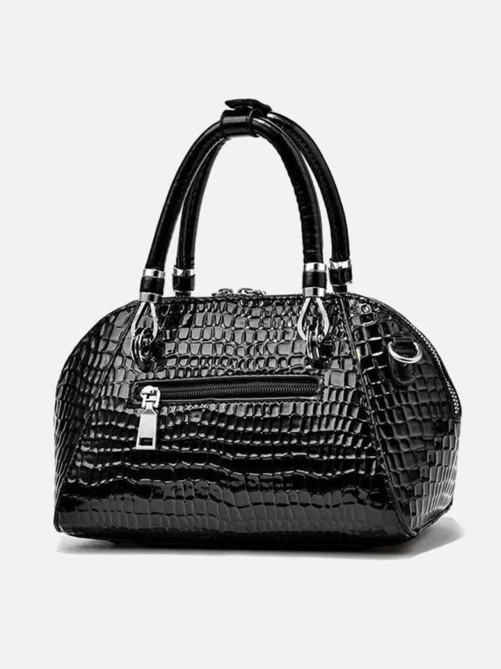 Bolso efecto cocodrilo 