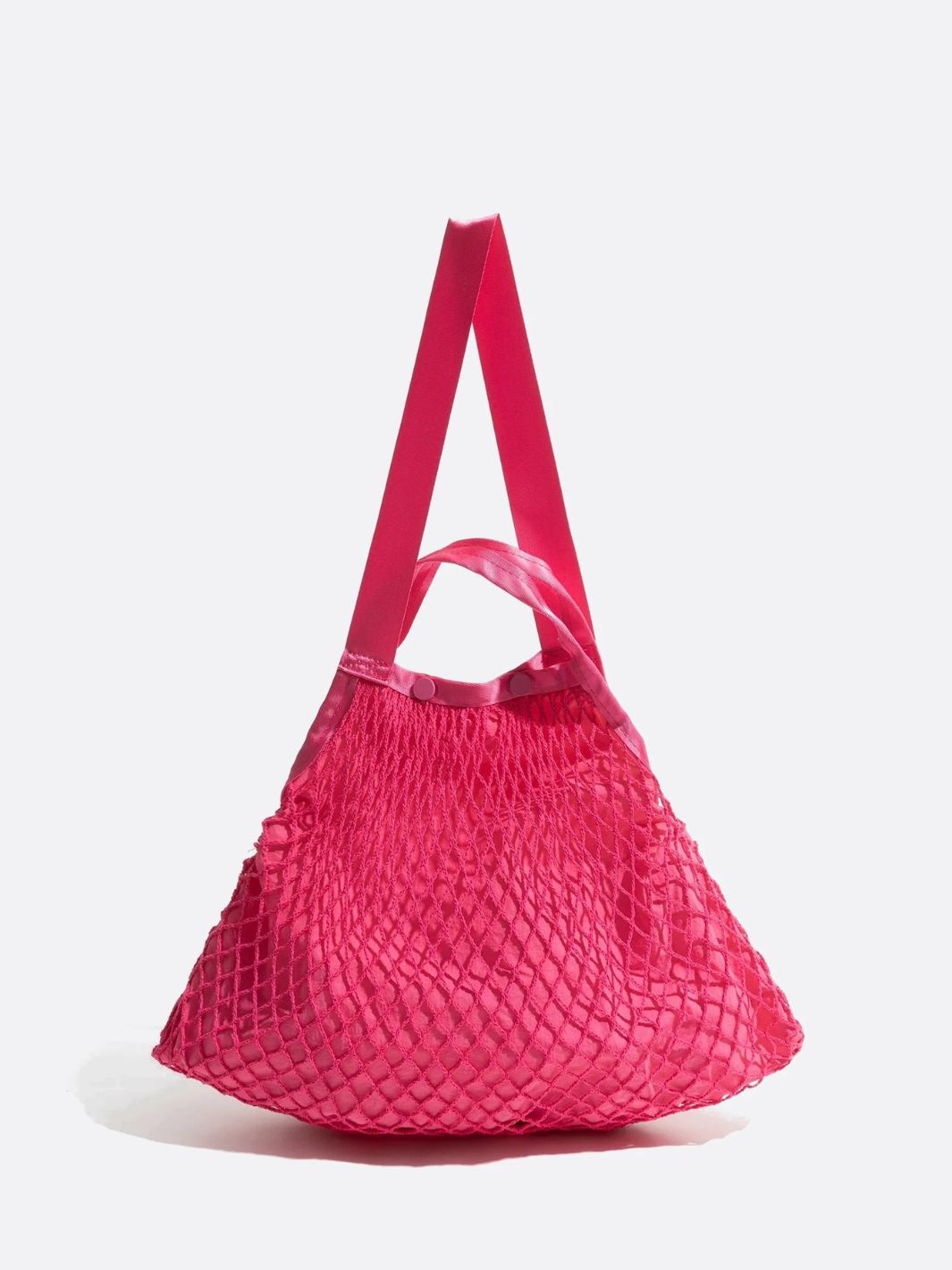 sac à main filet rose