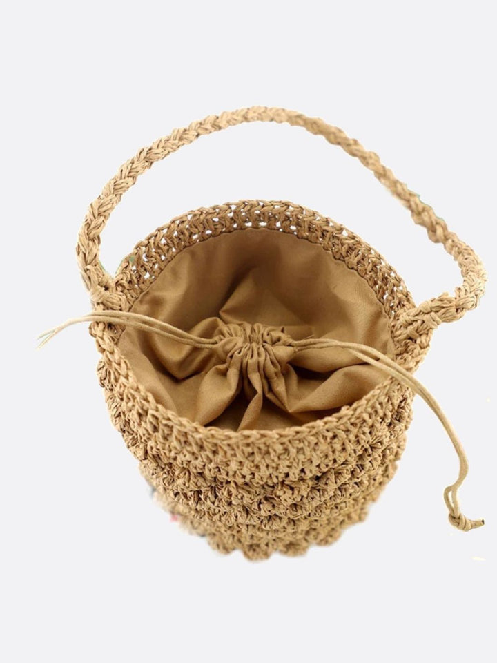 Straw handbag