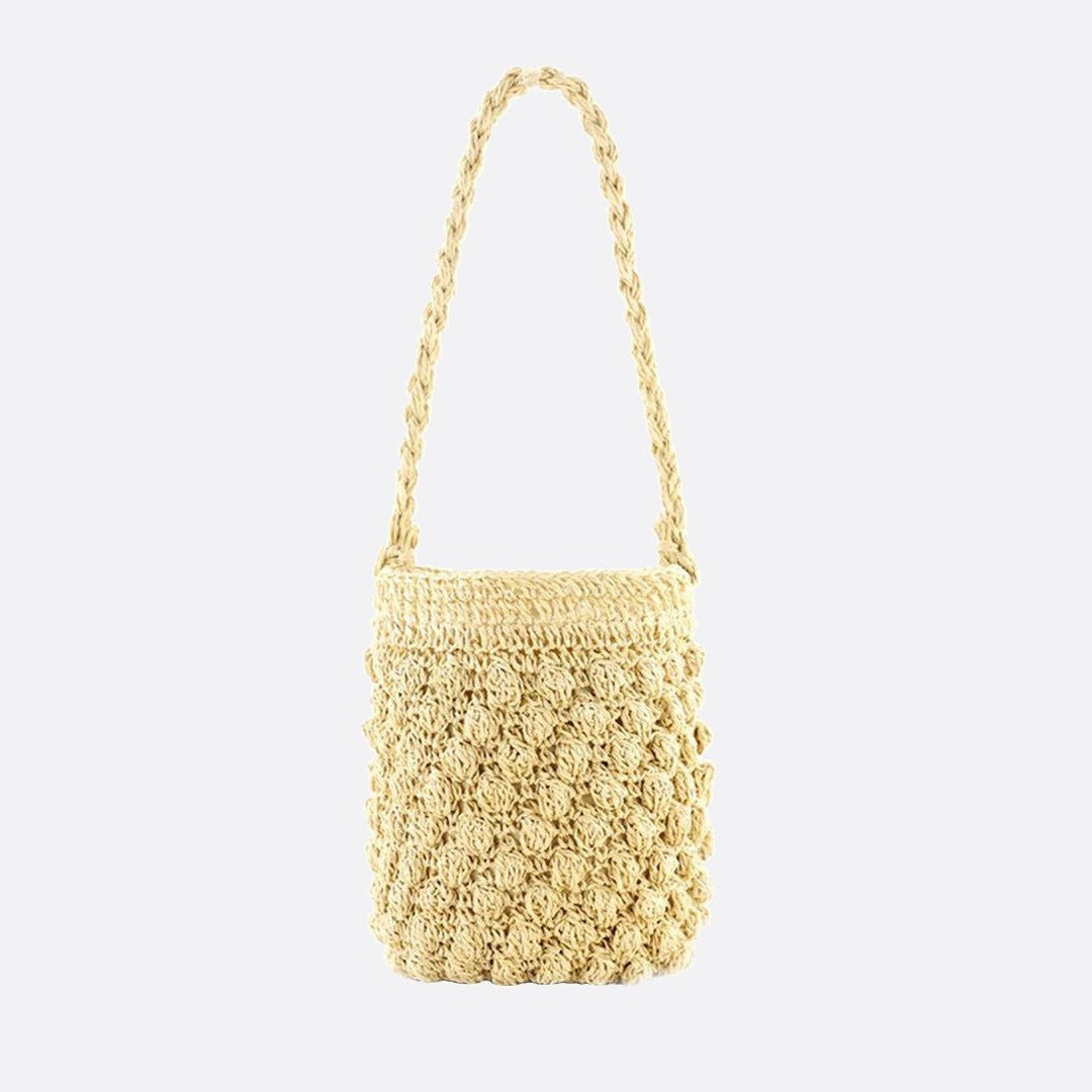 sac à main paille crochet 