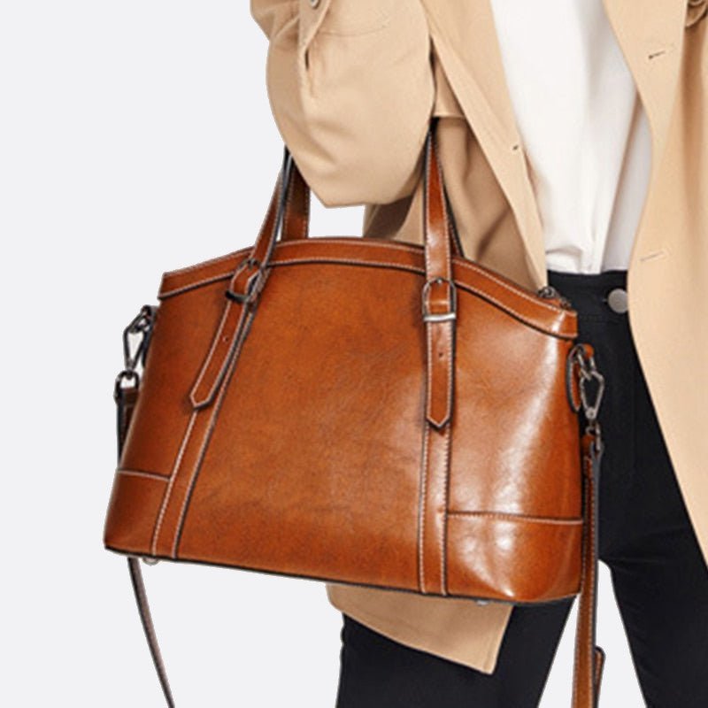 sac à main rétro en cuir femme