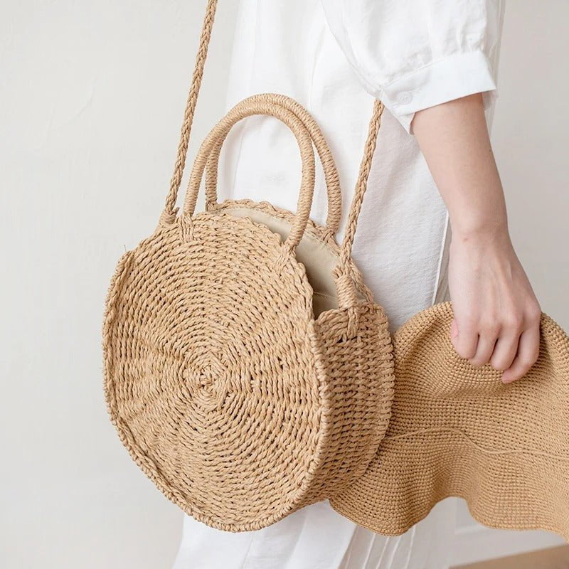 Sac rond shop en corde