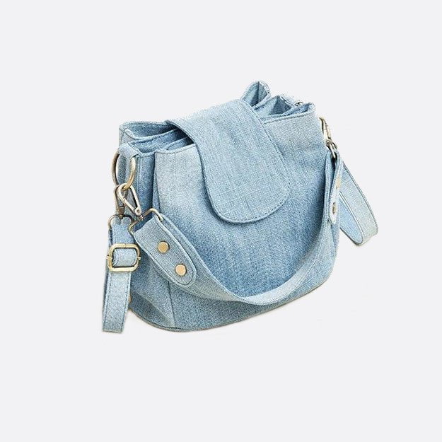 sac seau en toile de jean