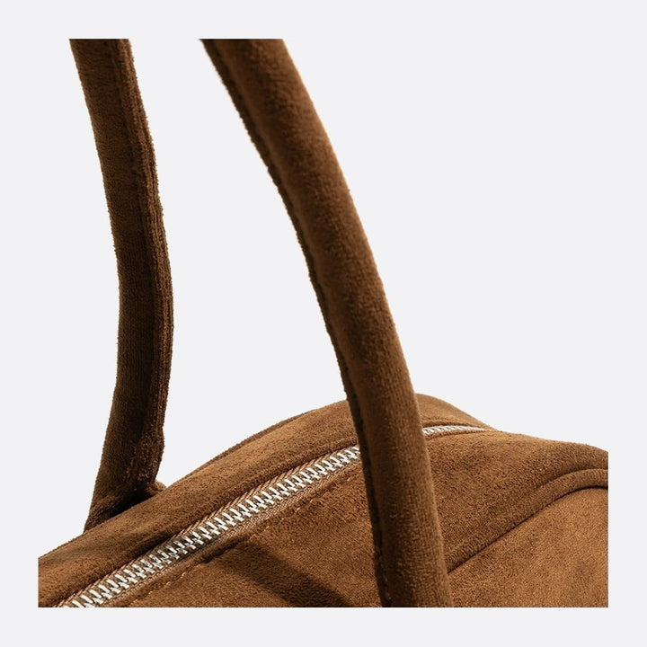 Sac baguette daim