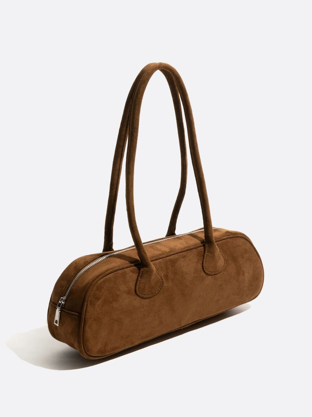 Sac baguette daim