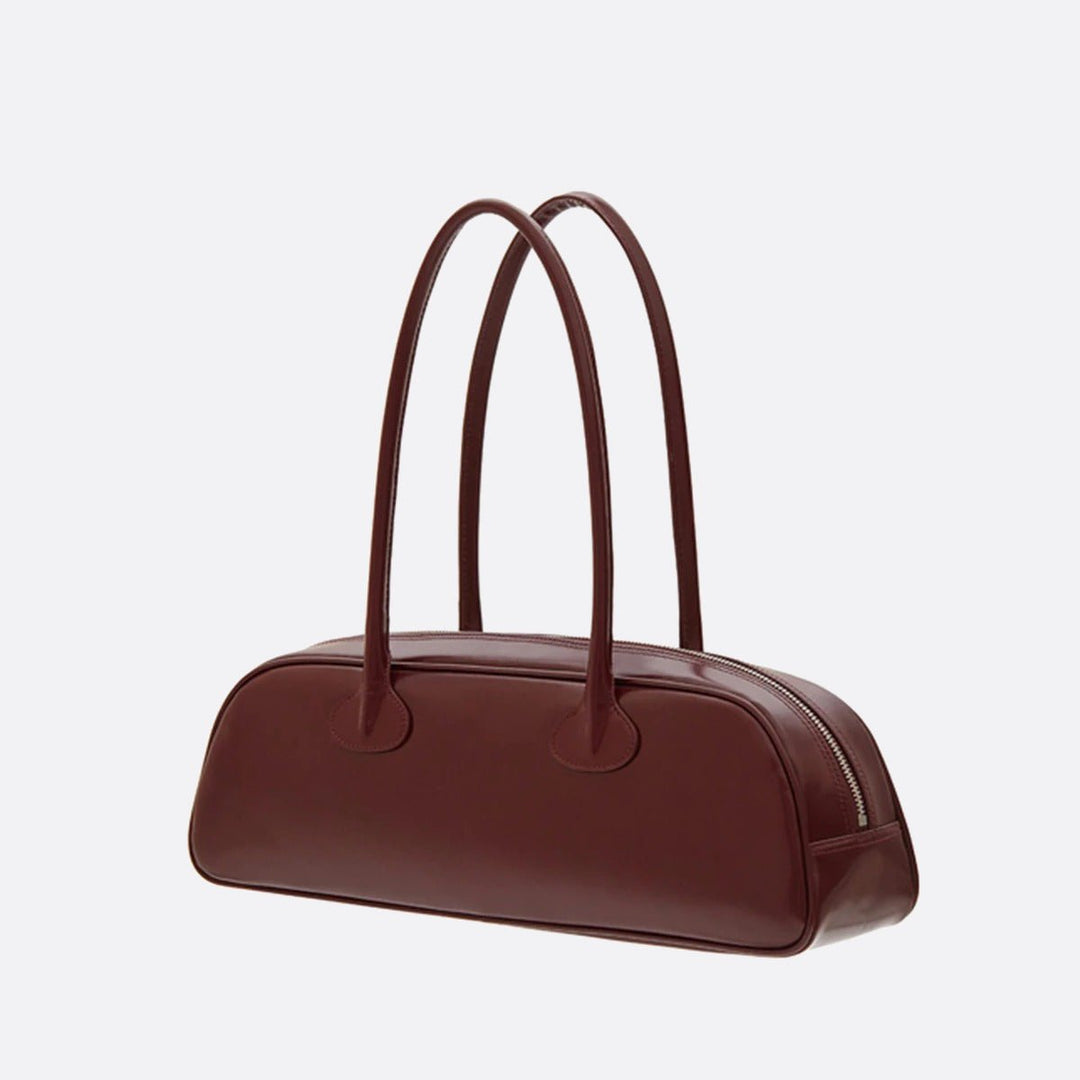 sac baguette long cuir