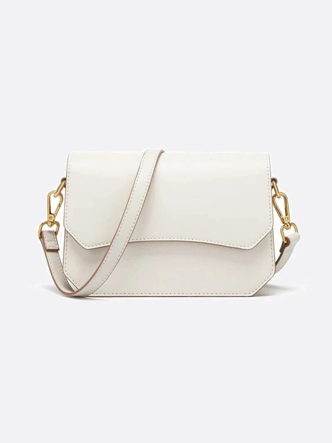 Sac bandoulière cuir blanc