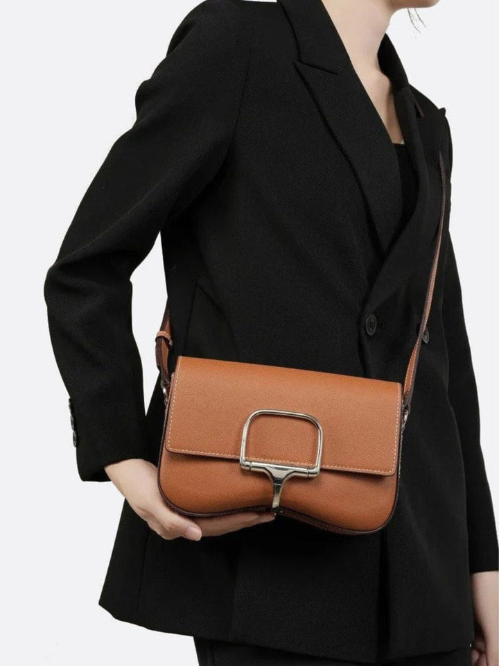 Sac bandoulière cuir femme