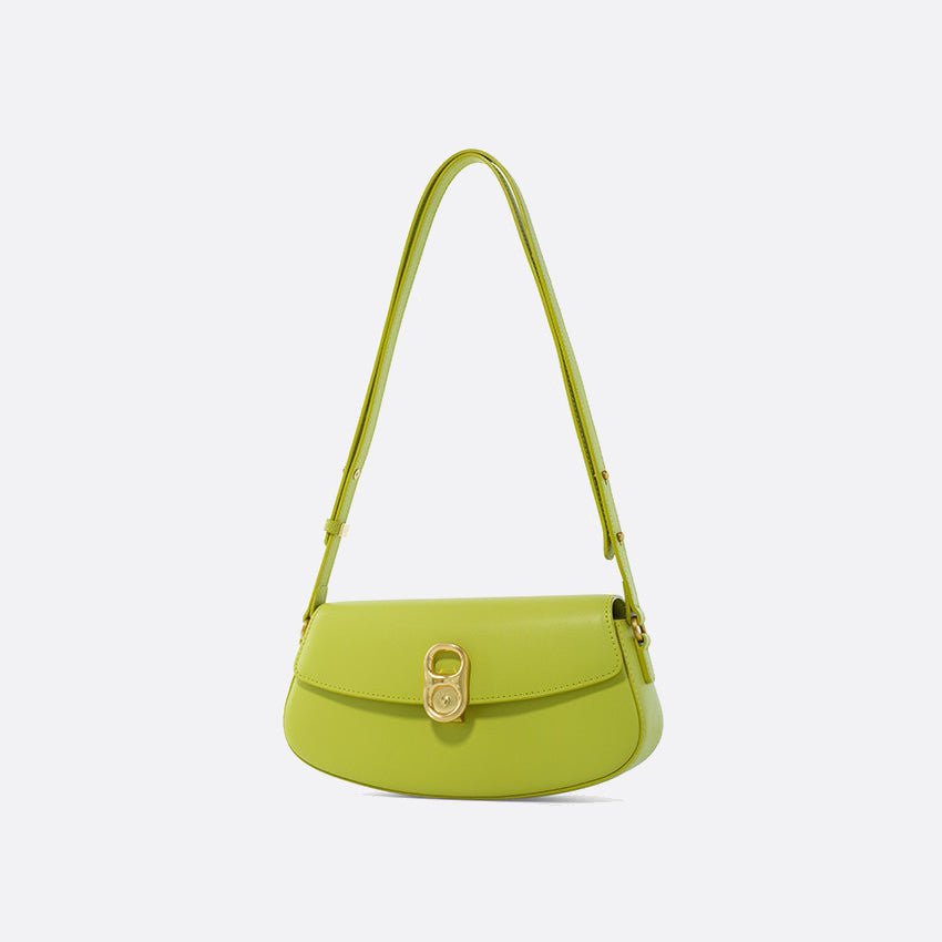 sac cuir vert clair