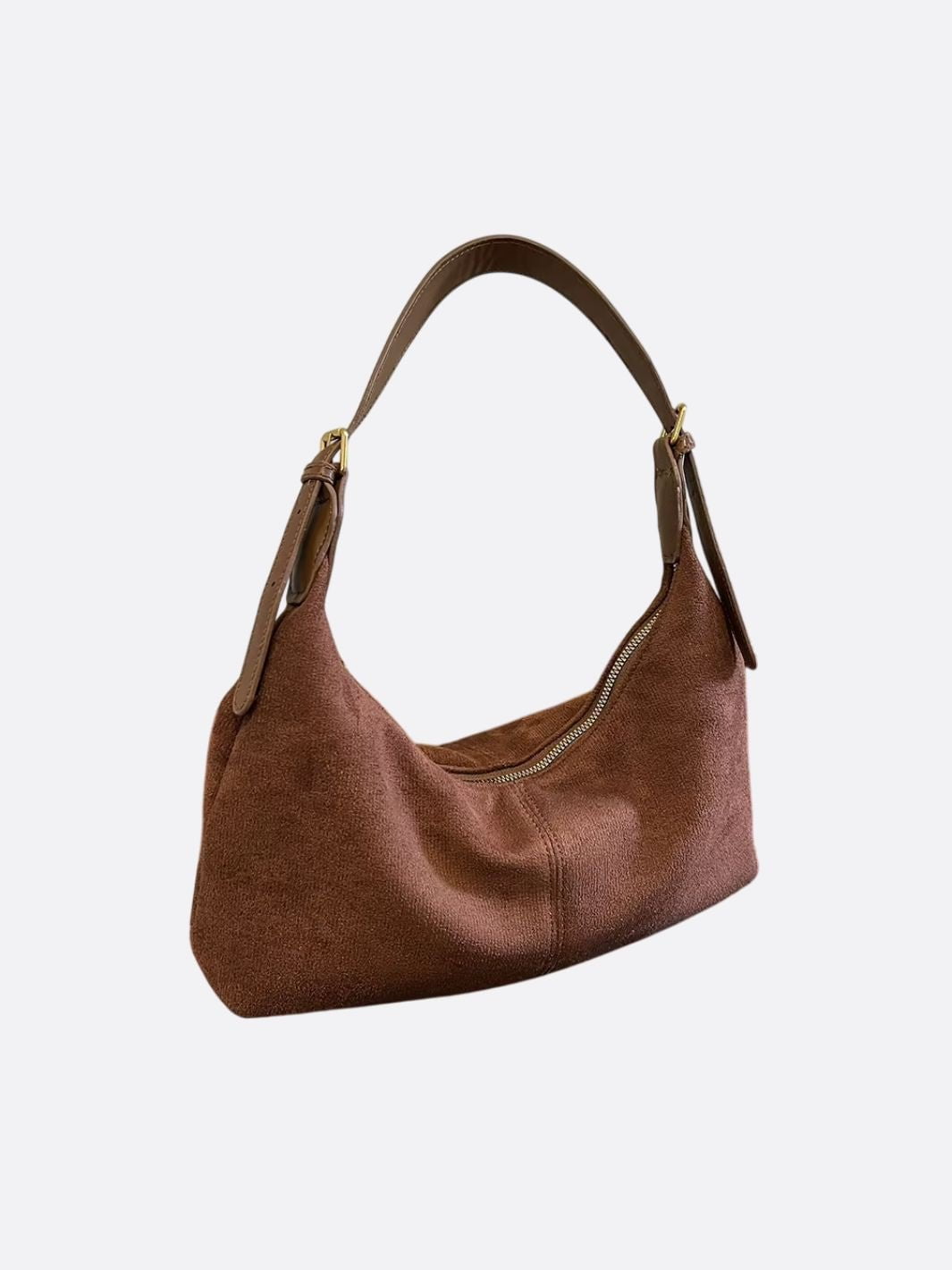 Velvet shoulder bag