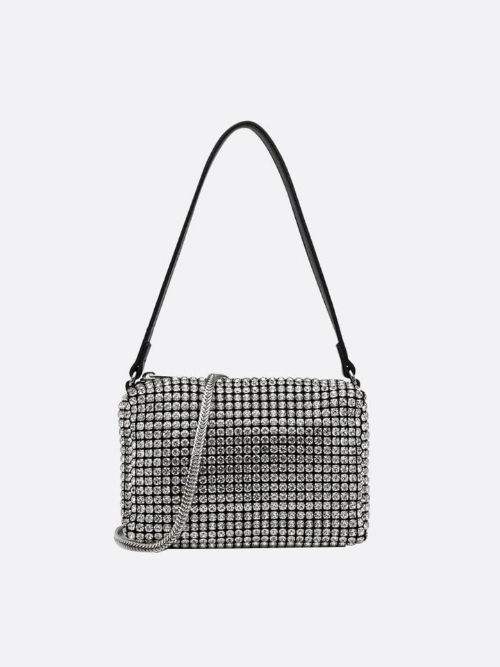 sac bandoulière strass