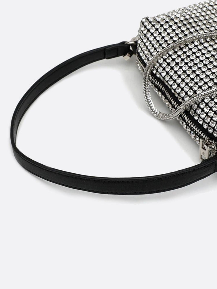 Rhinestone shoulder bag 