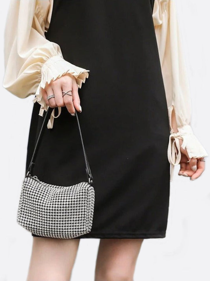 Rhinestone shoulder bag 