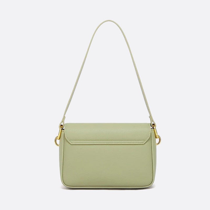 Sac Bandoulière Vert en Cuir