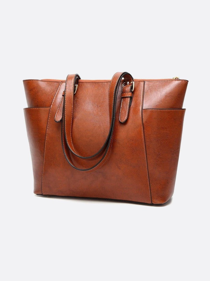 sac cabas femme cuir camel