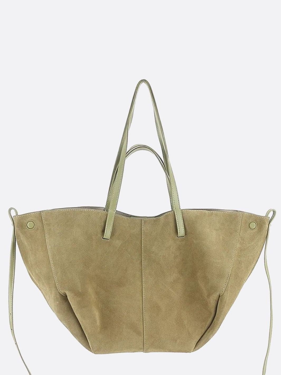 Sac cabas daim beige