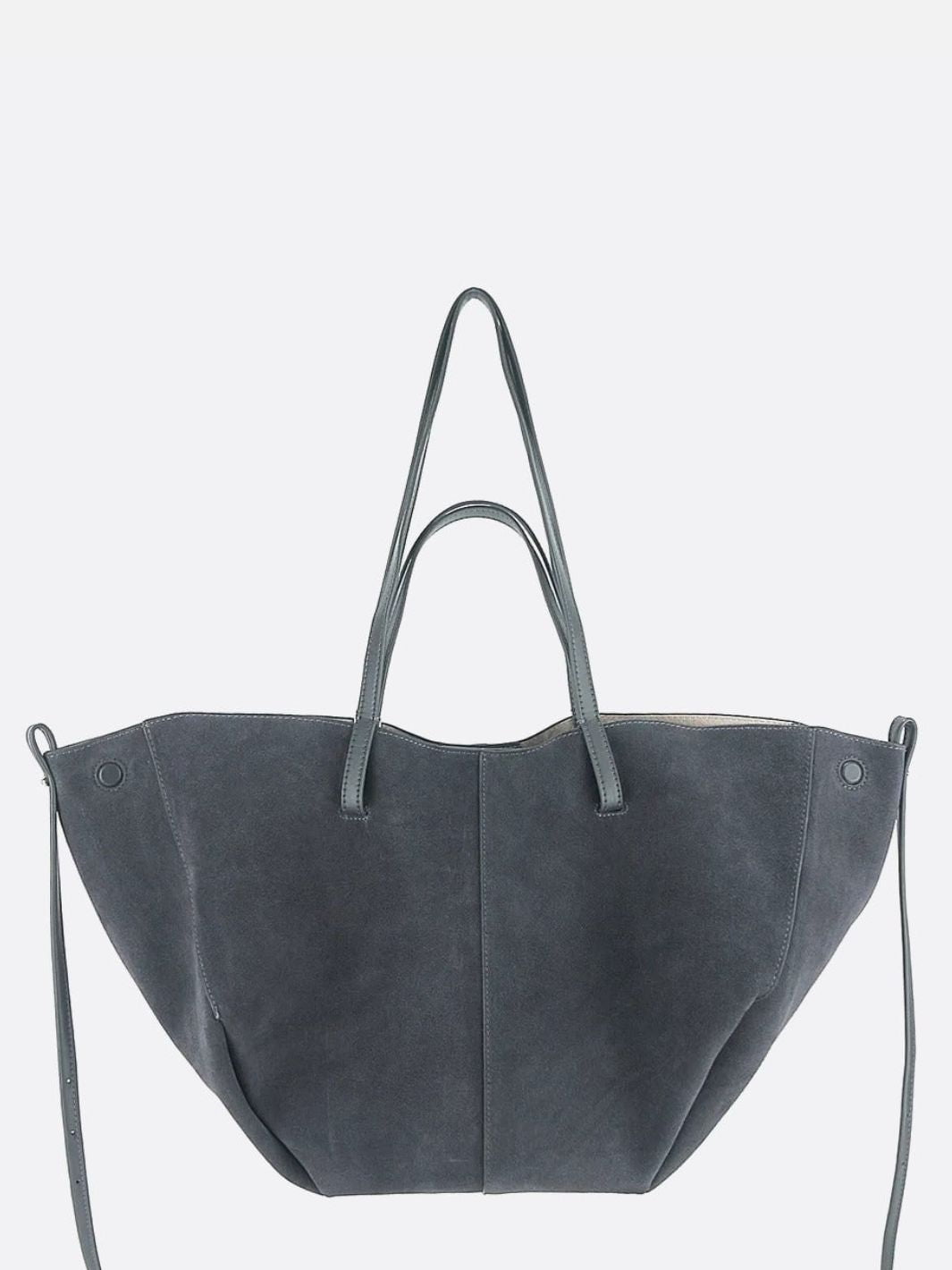 Sac cabas daim gris