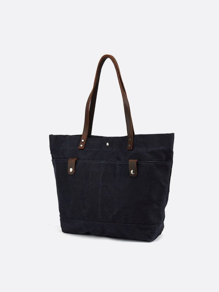 sac cabas en toile noir