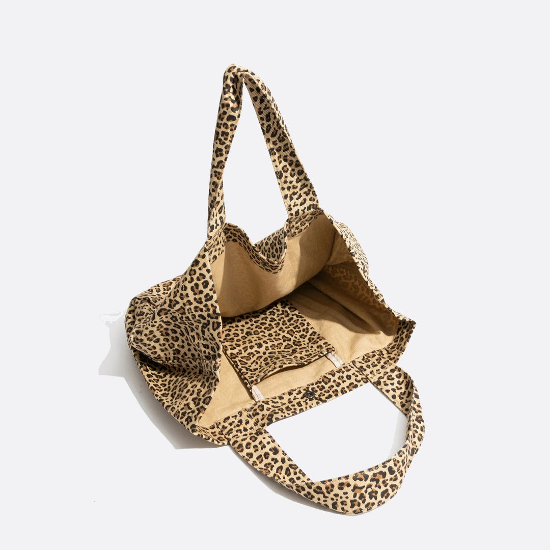 Leopard tote bag