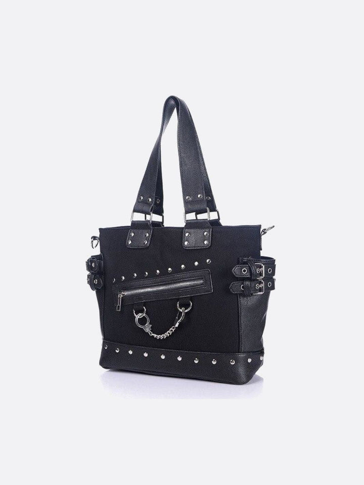 sac toile noir femme