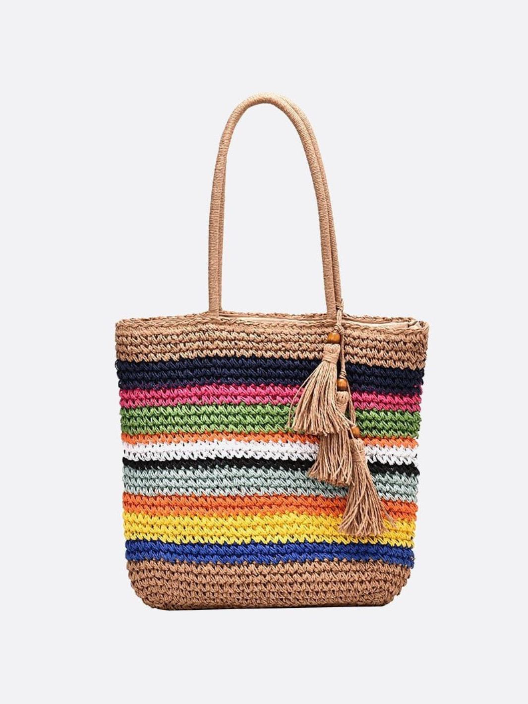 Sac cabas rayé