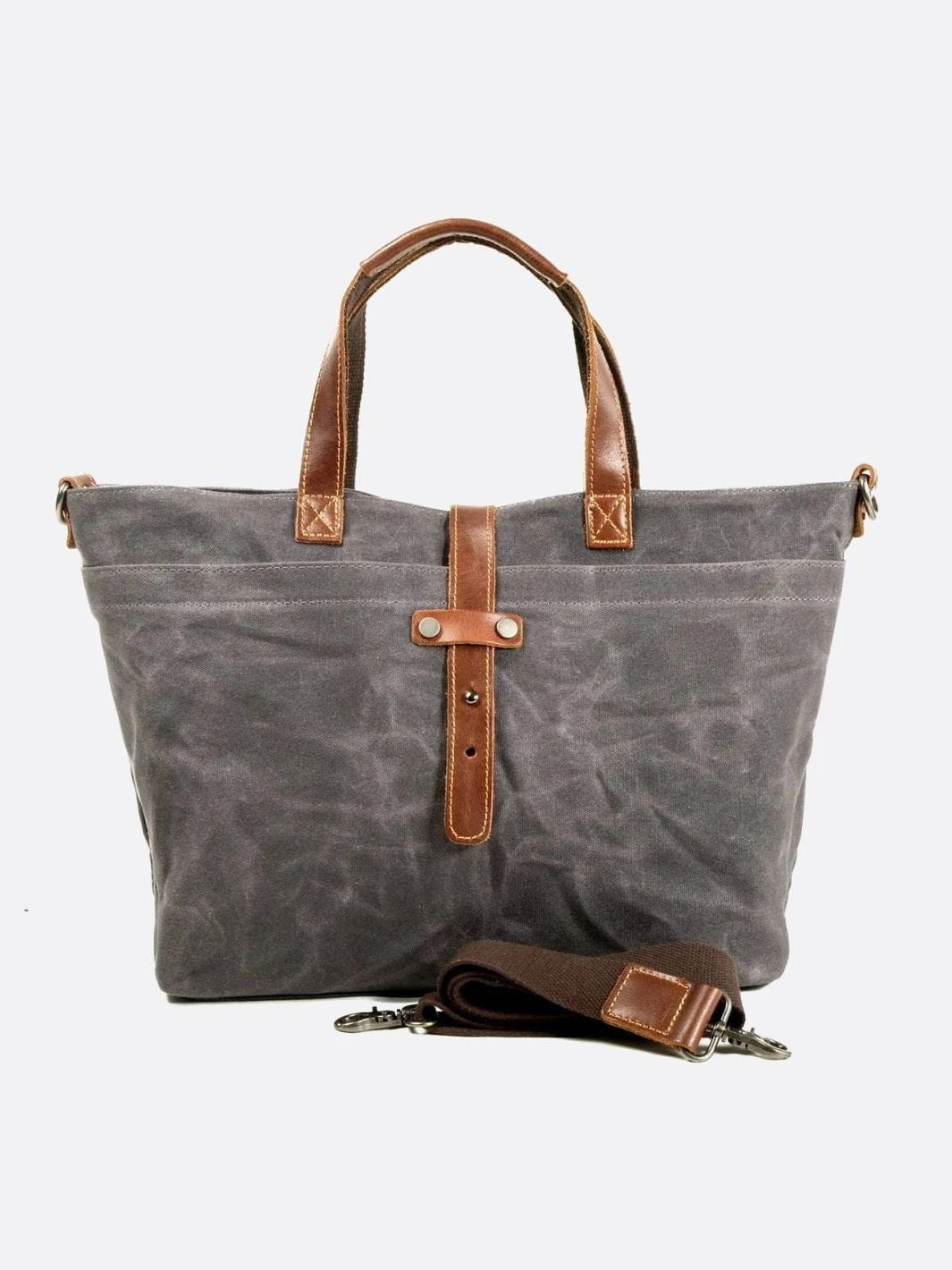 Sac cabas toile gris