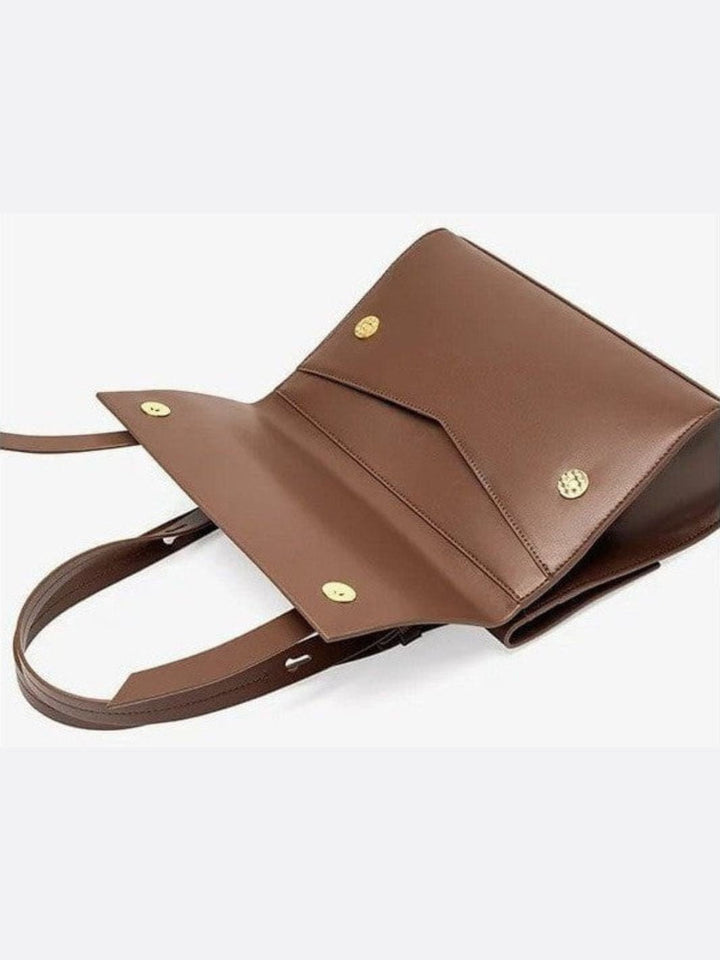 Rectangular leather bag