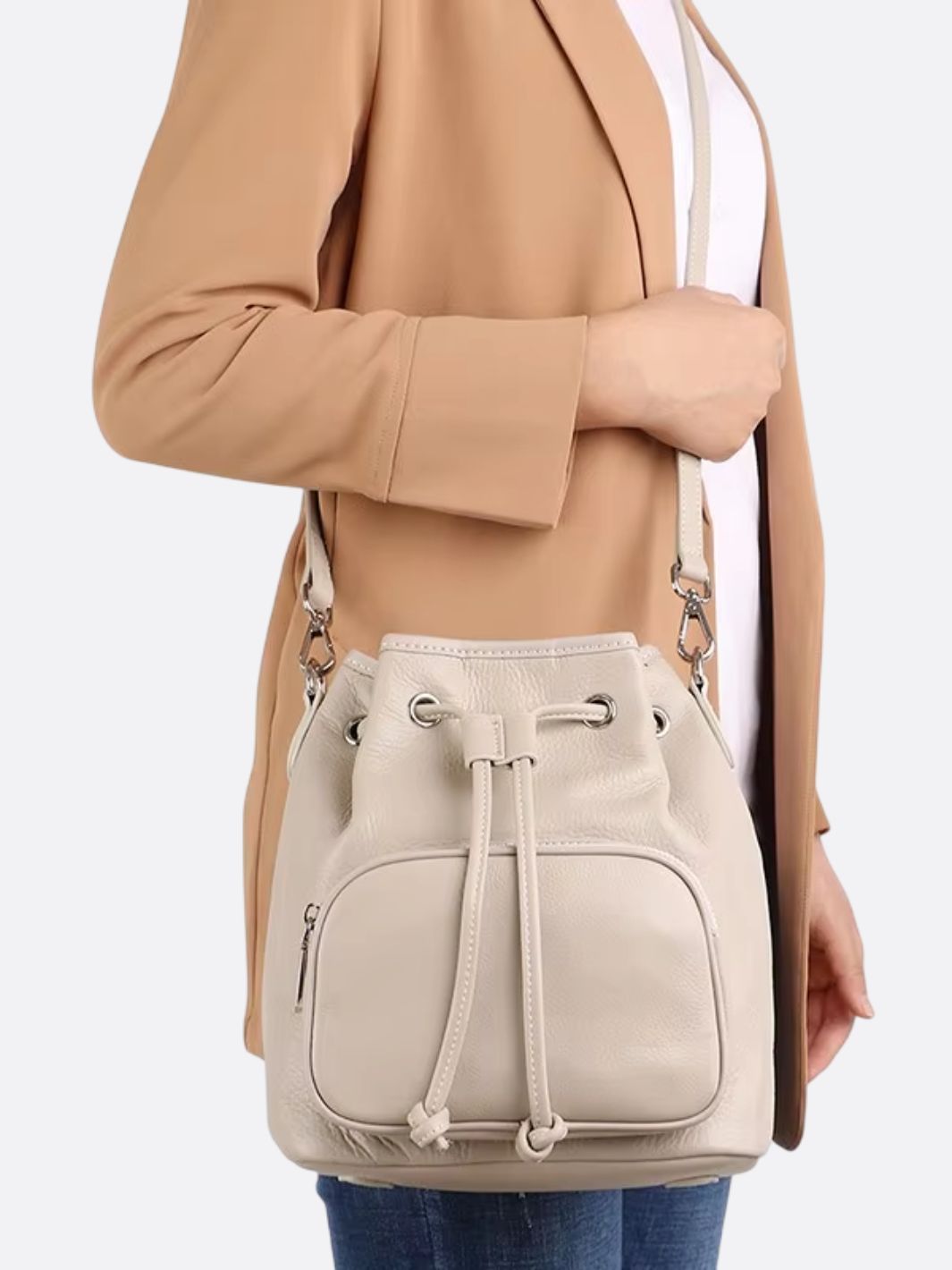 sac cuir seau femme