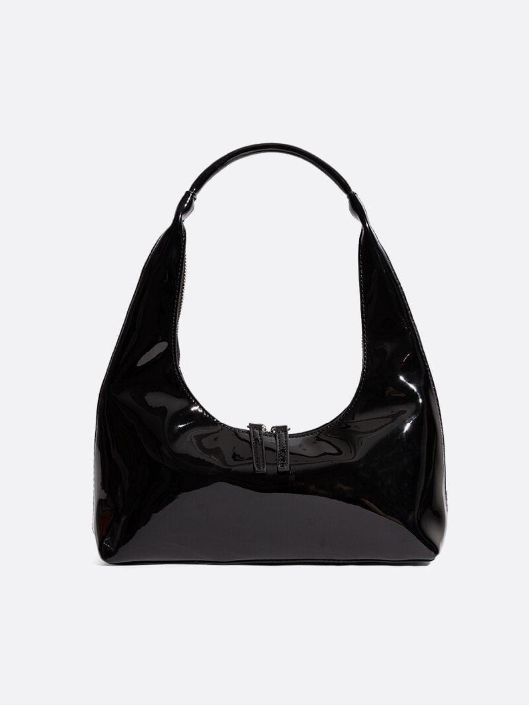 sac cuir vernis noir