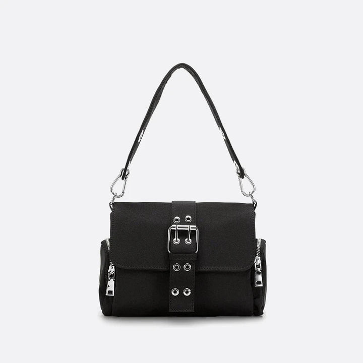 sac épaule nylon noir